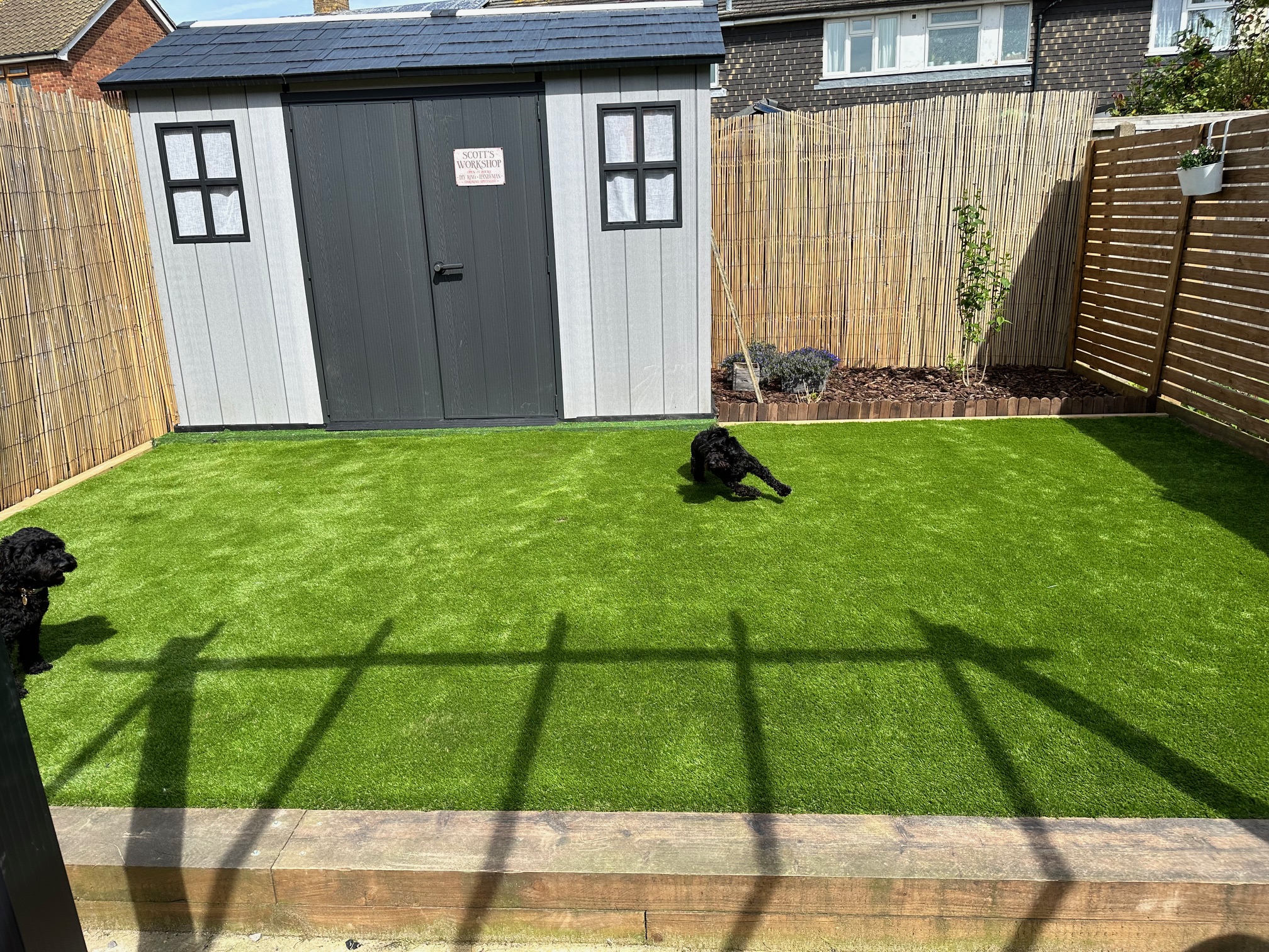 Installation of 40m² Of Astroturf